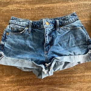 jean shorts